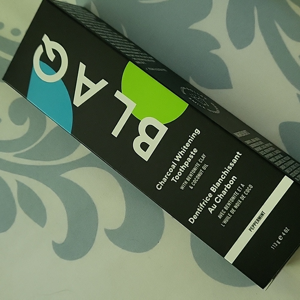 Blaq charcoal toothpaste